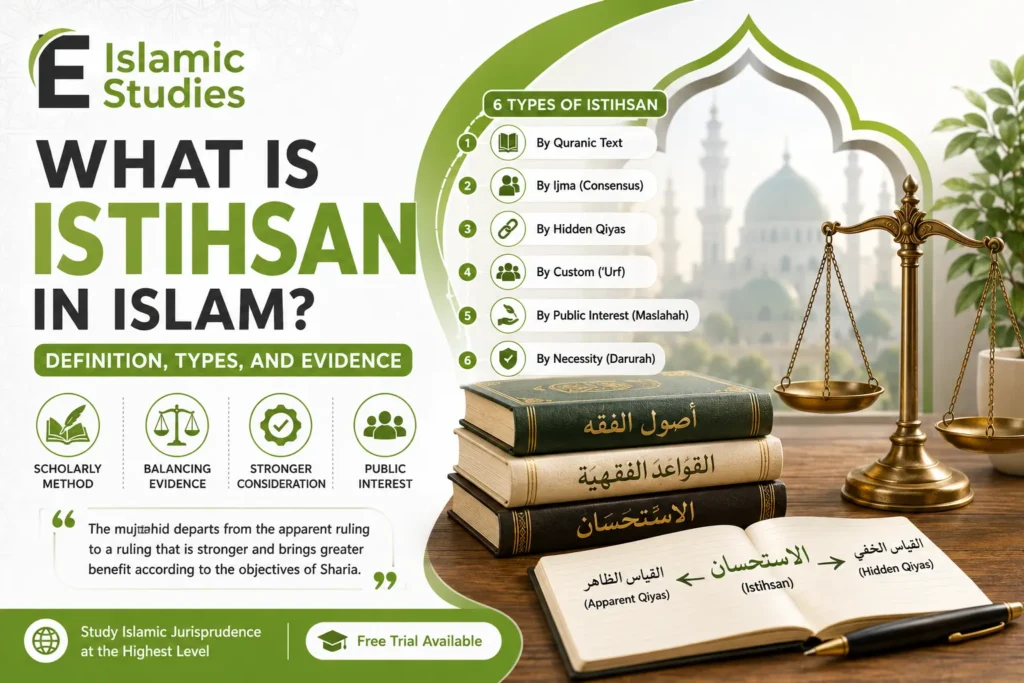 What Is Istihsan in Islam? Definition, Types, and Evidence