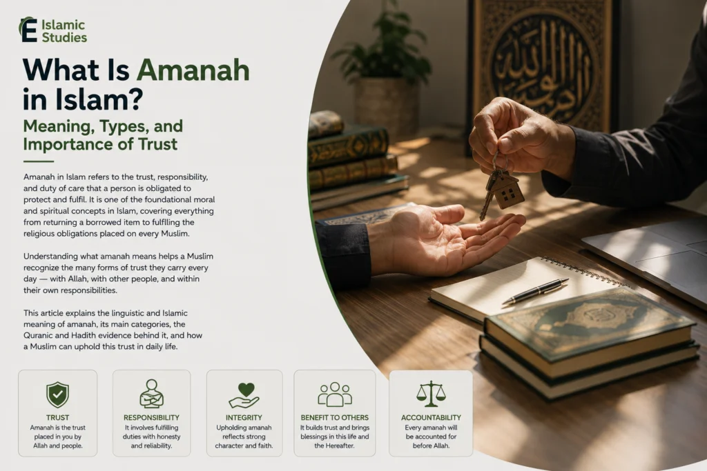 What Is Amanah in Islam? Meaning, Types, and Importance of Trust