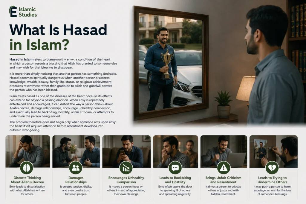 What Is Hasad in Islam? Meaning, Causes, and the Cure for Envy