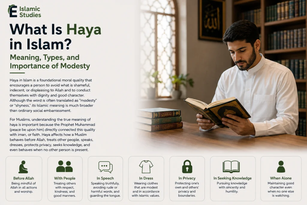 What Is Haya in Islam? Meaning, Types, and Importance of Modesty