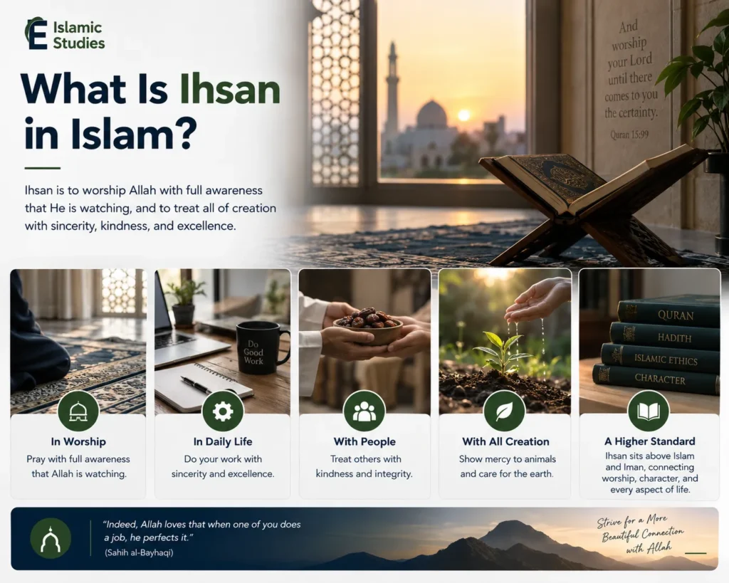 What Is Ihsan in Islam? Meaning, Levels, and Why It Matters