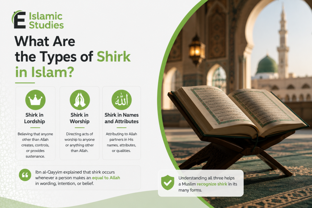 What Are the Types of Shirk in Islam?