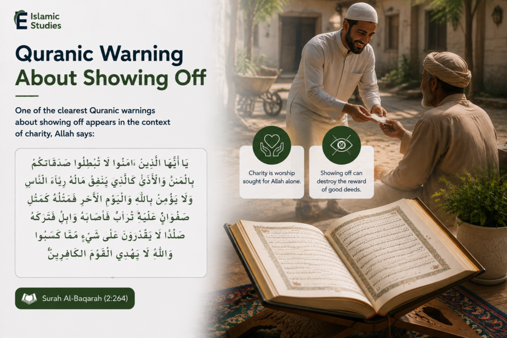 What Is Riya in Islam? Meaning, Danger, and How to Protect Your Worship From Showing Off 3 What Does the Quran Say About Riya?
