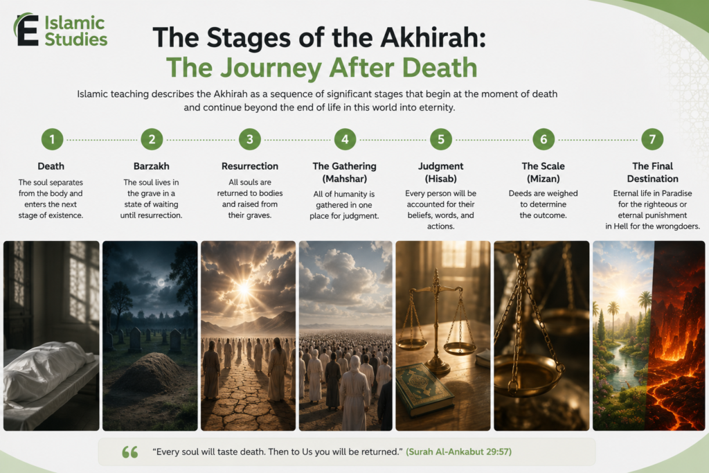 The Stages of the Akhirah: The Journey After Death