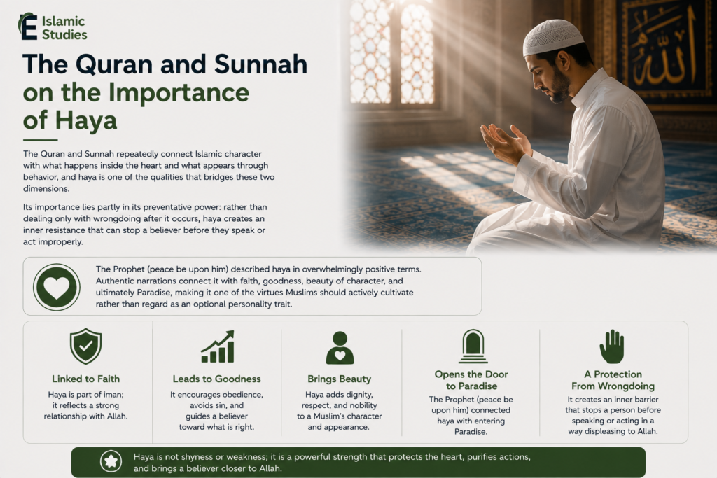 Why Haya Matters: Its Virtues in Islam