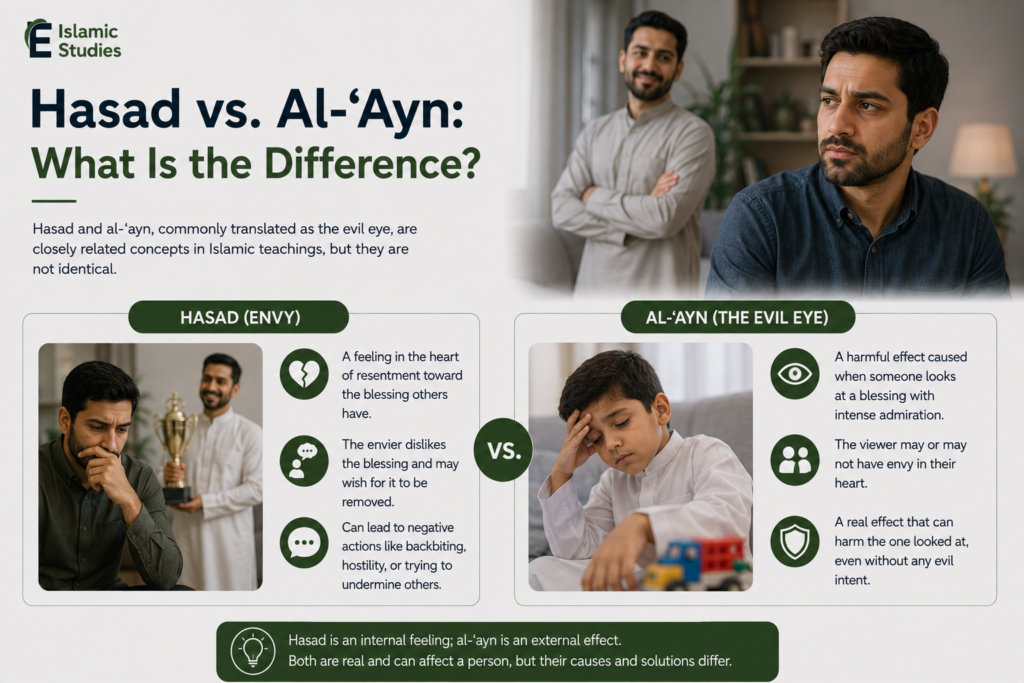 Hasad vs. Al-‘Ayn: What Is the Difference?